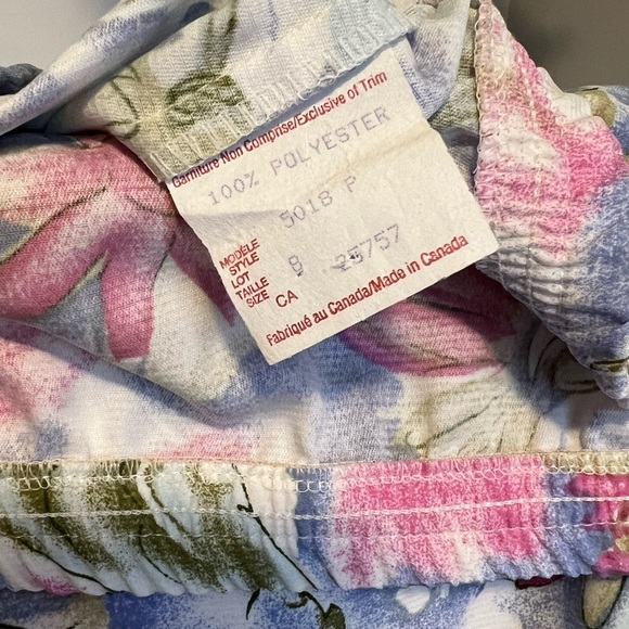 Vintage floral midi skirt - Picture 2 of 4